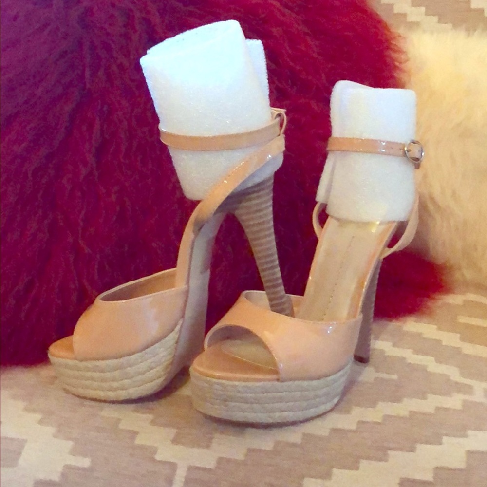 DV Dolce Vita Patent Ankle Strap Platform